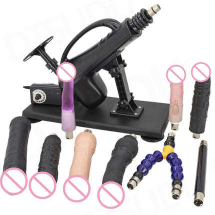 A2 Sex Machine for Women Automatic Men, Masturbation Machine With 3XLR Dildos Attachments Telescopic Sex Toys