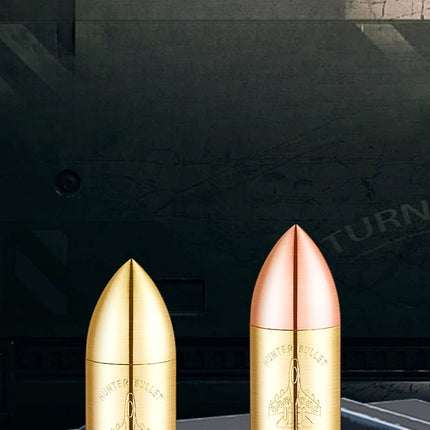 Metal Creative Bullet Sculpture Windproof Double Jet Flame Gas Torch Lighter Decoration Collection Cigar Lighters Gifts For Men
