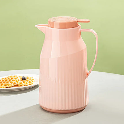 Glass thermos double-layer kettle household 1L large-capacity hot water bottle liner vacuum thermos bottle warmer coffee kettle