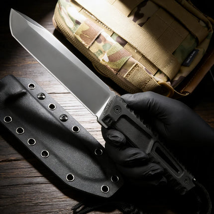 EXTREMA RATIO- Field Tactics K-sheathing Straight Knife Camping Adventure Emergency Knife Kitchen Slicing Knife Fruit Knife