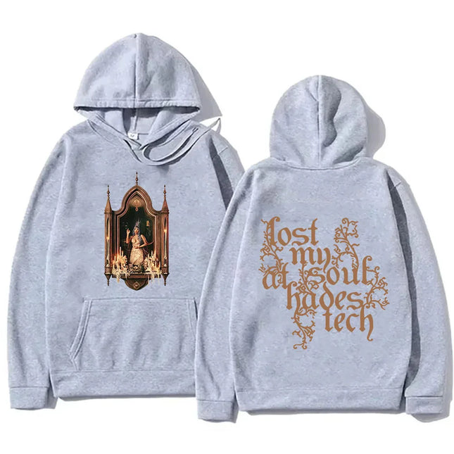 Heads Melanie Martinez Hoodies Album Graphic Printing Merch Sweatshirts Long Sleeve Loose Fleece Hooded Pullovers Female Clothes