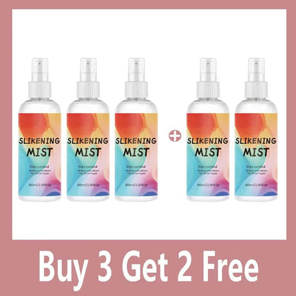 HAIR SILKENING SPRAY Silk Therapy Thermal Shield,tThermal-Pressing Product that Polishes, Silkens, and Smooths Curly Texture