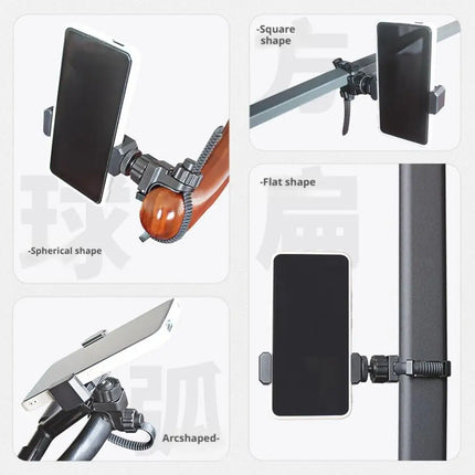 Musical Instrument Phone Stand With Mobile Phone Holder Trumpet Reading Live Accessories Rotate The Cord Tools 360 Degrees