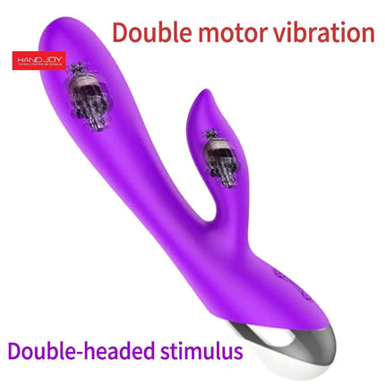 10 Speed G Spot Vibrator USB Rechargeable Powerful Dildo Rabbit Vibrator for Women Clitoris stimulation Massage Adult sex toys