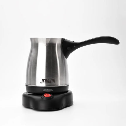 JFBONIN 0.35L Turkish stainless steel electric coffee pot split design suitable for brew coffee, yellow rice wine and hot milk