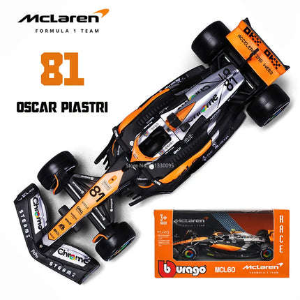 Bburago 1:43 F1 Red Bull Ferrari Mercedes Benz Aston Martin McLaren Alfa Romeo alloy luxury car die cast car model toy series