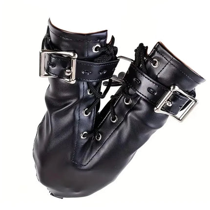 BDSM Sex Handcuffs Mittens,Faux Leather Gloves Dog Paw Fist Mitts Bondage Restraints, Sex Toys for Couples, Puppy Role Play