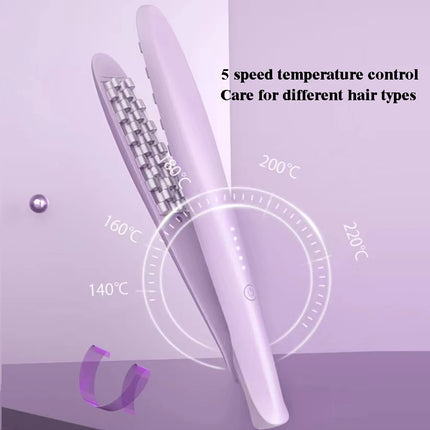 Fluffy Curling Iron Corn Beard Perm Grid Splint Electric Hair Root Negative Ion Curler Hair Styling Tools