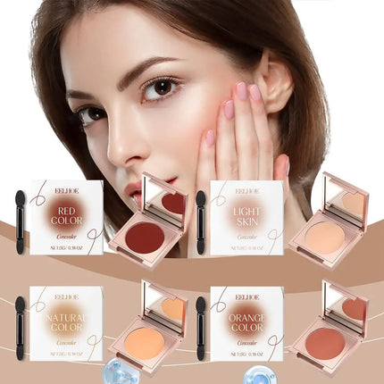 1PCS Lightweight Concealer Watery Texture Long Lasting Wear High Coverage Natural Look Hydrating Radiant Skin Beauty Makeup