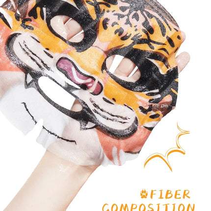 5pcs SADOER Animal Pattern Masks Face Mask Moisturizing Anti Wrinkles Anti-Aging Whitening Facial Masks Skin Care Novel Products