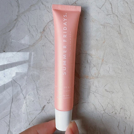 Summer Friday's Vanilla Beige Lip Balm Moisturizing Transparent Lipstick Set Smooth Soft Tube Mirror Lip Gloss Lip Makeup