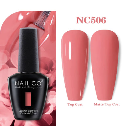 NAILCO 283Colors Gel Nail Polish Top Base Vernis Semi Permanent UV Gel Varnish Nails Art Varnish Hybrid Manicure