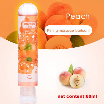 Edible Lubricant Strawberry Flavor Lubricant for Sex Lube Water Based Lubricant Oral Sex Anal Sex Masturbation Vagina Orgasm Gel