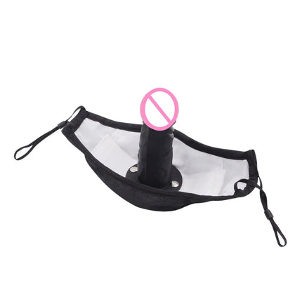 Sex Toys for Women Couples Face Mask with Detachable Dildo Silicone Mouth Plug Penis Deep Throat Adjustable BDSM Adult Supplies