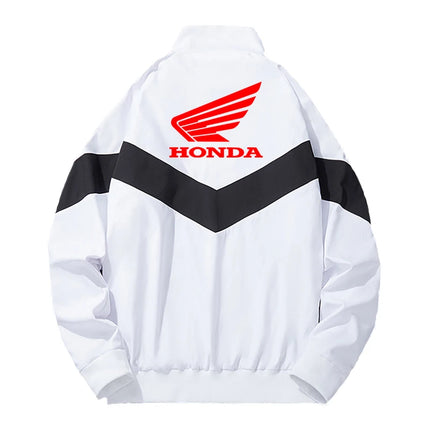 2026 Honda New Men's Jacket - Windproof Coat - Hip-Hop Street Style Jacket - Racing Suit - Women's Zipper Trendy Brand Coat