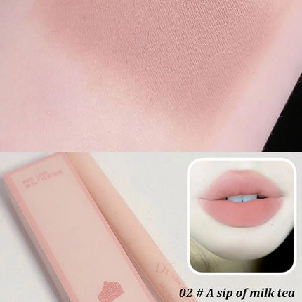 MUGE LEEN Dessert Lip Liner automatically swivel waterproof, long-laswet n wild Perfect Pout Gel Lip Liner | Comes Naturally