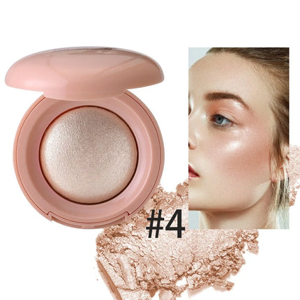 Highgloss Makeup Highlighter Smooth Mashed Potato Texture Highlight Pearlescent Contour Long-lasting Waterproof Body Highlight