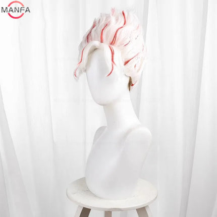 High Quality Momo Ayase Ekalun  Cosplay Wig Anime Dandadan Cosplay Short Brown Heat Resistant  Hair Anime Cosplay Wigs + Wig Cap