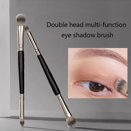 Double-Headed Eye Makeup Brushes Eyeshadow Highlights Brightens Brush Soft Detail Brush Natural Dizzy Dye Cosmetics Brushes