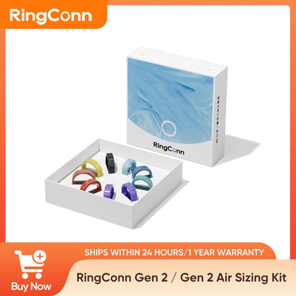 RingConn Gen 2 / Gen 2 Air Sizing Kit - Size First Before You Buy - Choose from 9 Sizes - Sizes 6 to 14