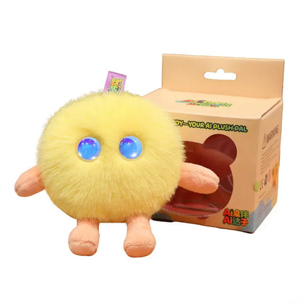 Doubao Ai Interactive Plush Robot Smart Dialogue Early Learning Desktop Companion Educational Toy For Children Holiday Gift