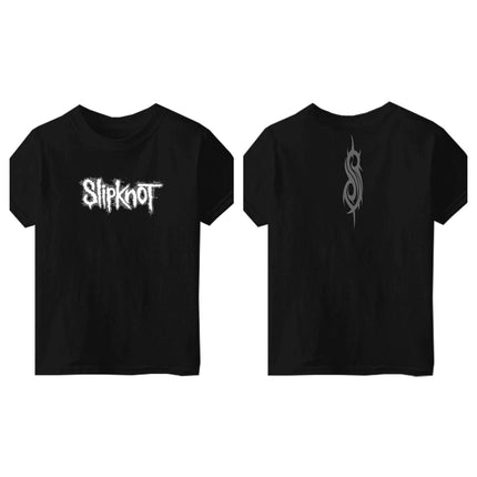 Slipknot Early-Era Themed T-Shirt (Masked Band Member Art + "870621345" Iconic Number + Occult Symbol & "S" Totem Design)