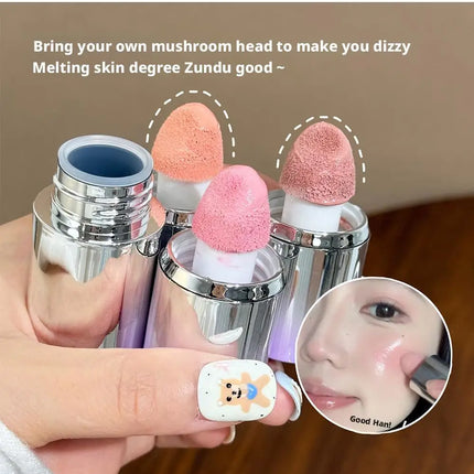 NEW Soft Color Translucent Liquid Blush Moisturizing Clear and Clear Pink White Lift Natural Matte Blush for Girls Makeup