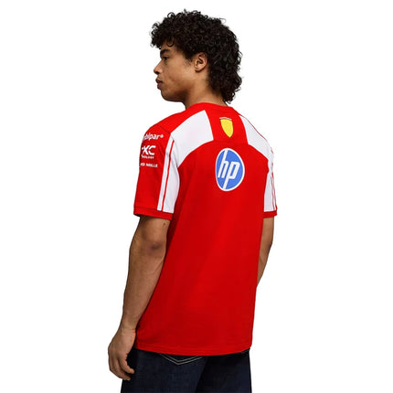 2026 Summer Best-Selling Racing Extreme Sports Red Team T-Shirt Fans' Favorite Casual Quick-Drying Breathable Commemorative Top