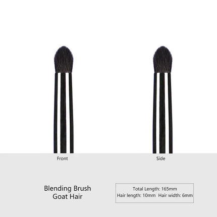 1pc High end Animal Hair Detail Eyeshadow Makeup brushes Highlight Make up brushes Eye Shadow Conceal Ebony Handle pencil beauty