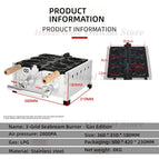 3-grid Gas / 220-240V 50-60Hz / UK|China Mainland