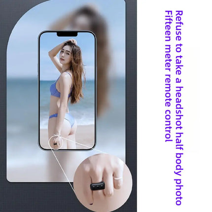 Mobile Phone Remote Control Scrolling Finger Bluetooth Camera Controller Automatic Page Turner Selfie Stick Camera Controller