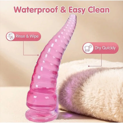 Adults Product  Sex Toys Butt Plug Dildos Anal Expander Octopus Tentacle Dildo Anal G-Spot Butt Dilator with Big Suction Cup 18+