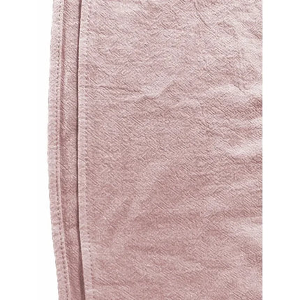 Plus Size 1XL-5XL Women's Casual Front Four Button Round Neck Pullover Ladies Fashionable Solid Color Comfortable Shirt