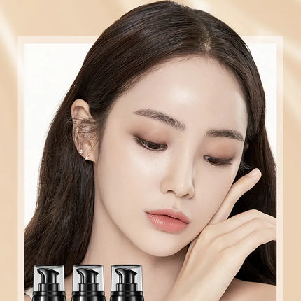 LAIKOU Foundation Concealer 40g Foundation Makeup Base Face Cream Liquid  Moisturizer Oil control Maquiagem  With MakeUp