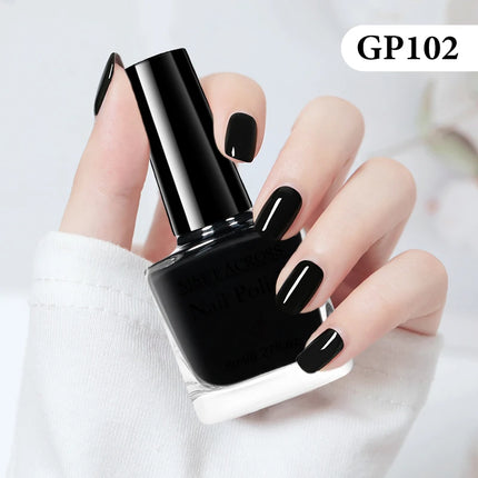 MEET ACROSS 8ml Glass Bottle Water-Based Peel Off Nail Polish Spring Summer Colorful Glitter Nail Art Varnish No Need Lamp