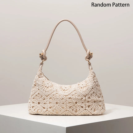 Shoulder Bag,Floral Pop,Boho,Summer Beach Bag,Travel Essential,Cruise Essential,Vacation Outfits Women,Elegante,Random Pattern