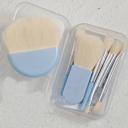 6pcs  Mini Makeup Brush Set Professional Portable Foundation Concealer Eyeshadow Powder Blush Brush Beauty Makeup Tools
