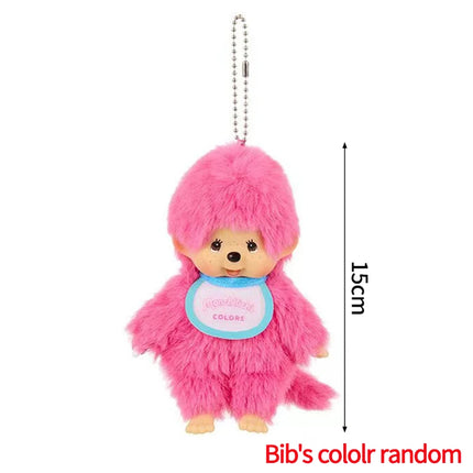 Monchhichi Plush Keychain Bag Hanging Accessories Kawaii Keychains Monkiki Doll Hanging Pendants Collection Birthday Gift モンチッチ