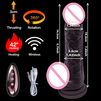 Realistic Dildo for Beginners  Life-Size sexual for G Spot Anal Play with Powerful Suction Cup Liquid Silicone Sex Adult Toys