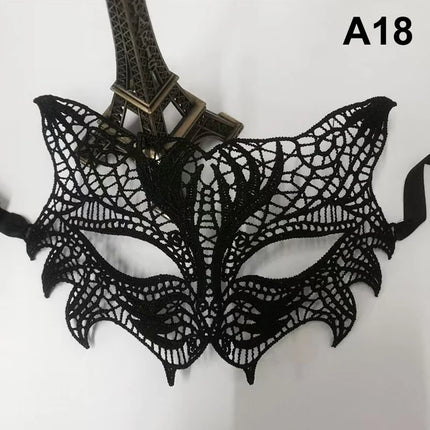 Women Lace Mask Eye Masquerade Party Masks Masked Ball Cosplay Costumes Carnival Half Face Mask