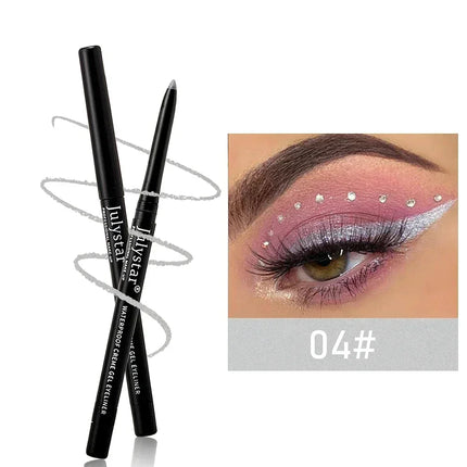 3Pcs Waterproof & Sweat-Proof Black Eyeliner Pencil - Long-LastingSmudge-Proof for Bold Eye Makeup, Easy Glide Formula for Perfe