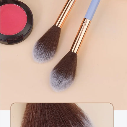 1/5/10pcs Professional Blush Highlight Loose Powder Brush Portable Multifunction Soft Fiber Makeup Brush Beauty Tools