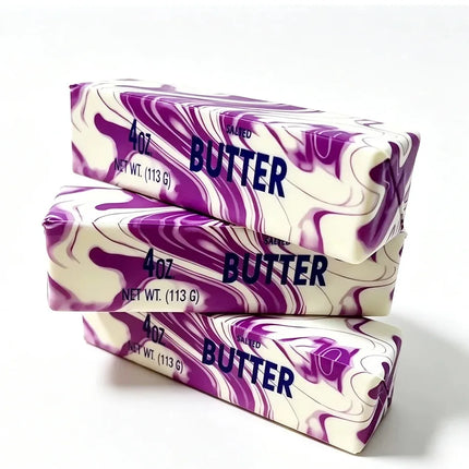 Butter Stick Fidget Squishy Toys Elastic Cheese Stick Funny Decompression Stress Anxiety Relief Game Squeeze Prank Toy for ADHD