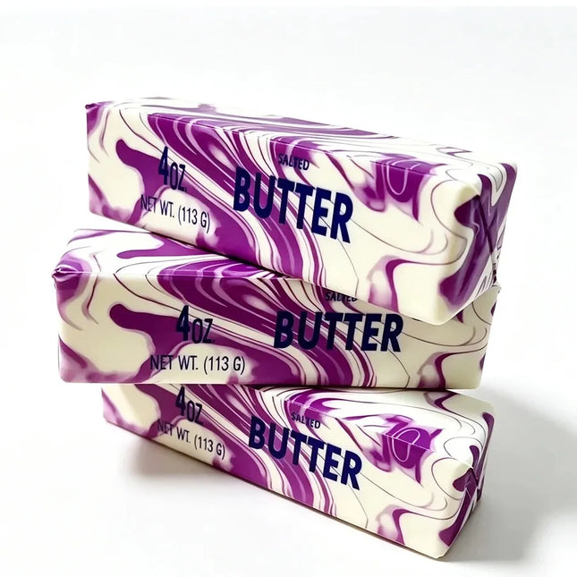 Butter Stick Fidget Squishy Toys Elastic Cheese Stick Funny Decompression Stress Anxiety Relief Game Squeeze Prank Toy for ADHD