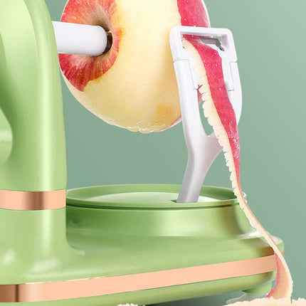 3-in-1Hand-cranked Rotating Fruit/Vegetable Peeler Stainless Steel Blades Apple Cutter Household Peeling Machine Kitchen Gadgets