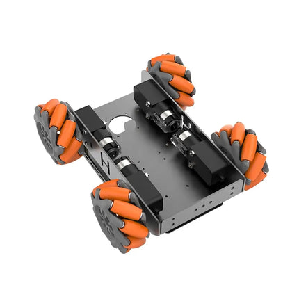 Hiwonder 4WD Smart Metal Mecanum Wheel Robot Car Chassis Kit with TT Motor DIY Robot Toys for Arduino STM32 STEM