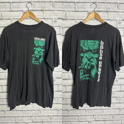 Vintage Bohse Onkelz Band Rock Germany Skinheads T-shirt Women Men Oversized Y2k Cotton Tee Street Hip Hop Female Male Clothing