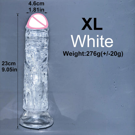 Cheap 5 Colors Small Transparent Dildo Suction Cup Jelly Dick Women Erotic Anal Sex Toys Soft Clitori Vaginal Masturbators Penis
