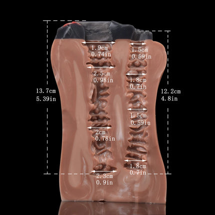 YOCY Men's Silicone Animal Masturbator Fantasy Stroker Anal Vaginal Penis Toy Monster Pussy Male Masturbator Fetish Sex Toy 18+