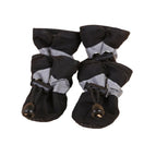Pet-Shoe-Black-4PCS / S